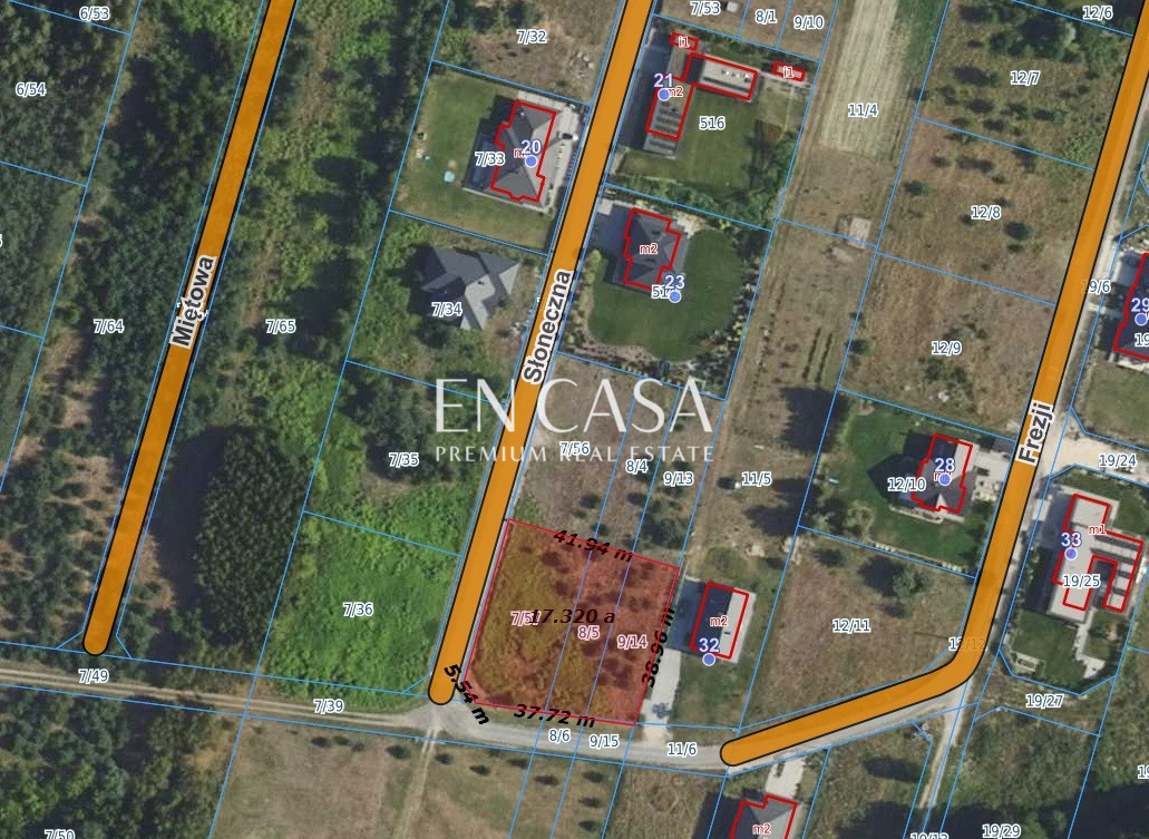 Plot Sale Młochów Słoneczna 2